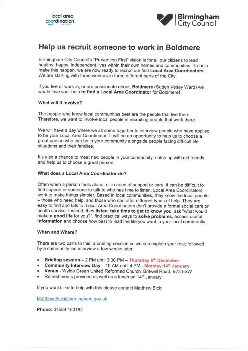 Local Area Coordinator role (1)